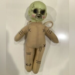 Creepy Halloween Doll with handle